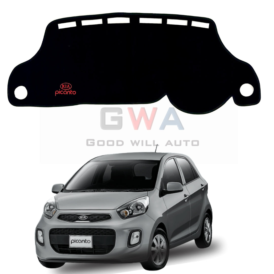 kia Picanto Dashboard Carpet - Non Slip Dashboard Mat Fur
