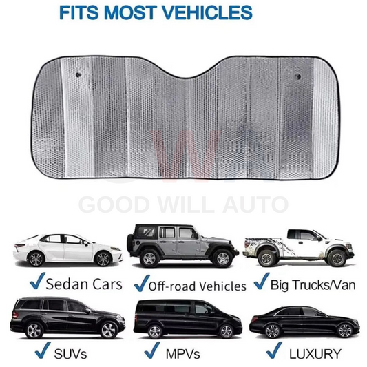 Car Sun Shade - Aluminium Foil