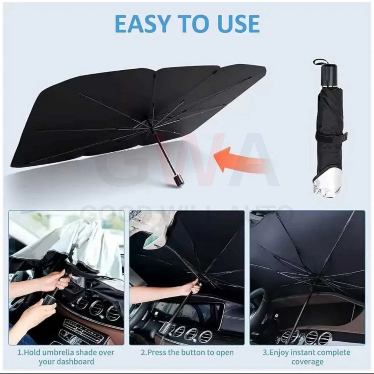 Car Sun Shade - Umbrella