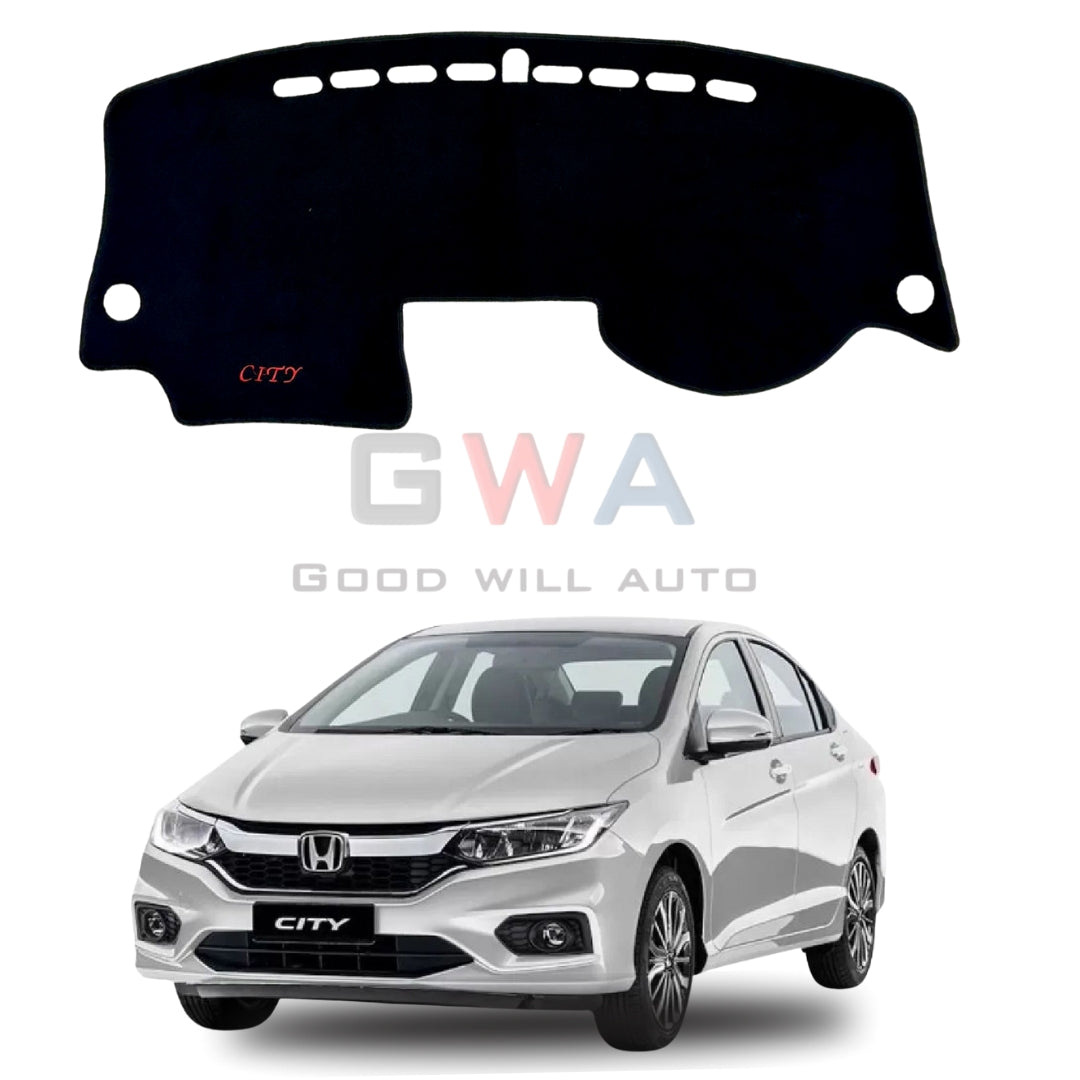 City Dashboard Carpet - Non Slip Dashboard Mat Fur