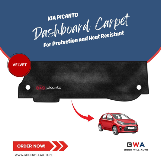 Dashboard Velvet Mat for KIA Picanto
