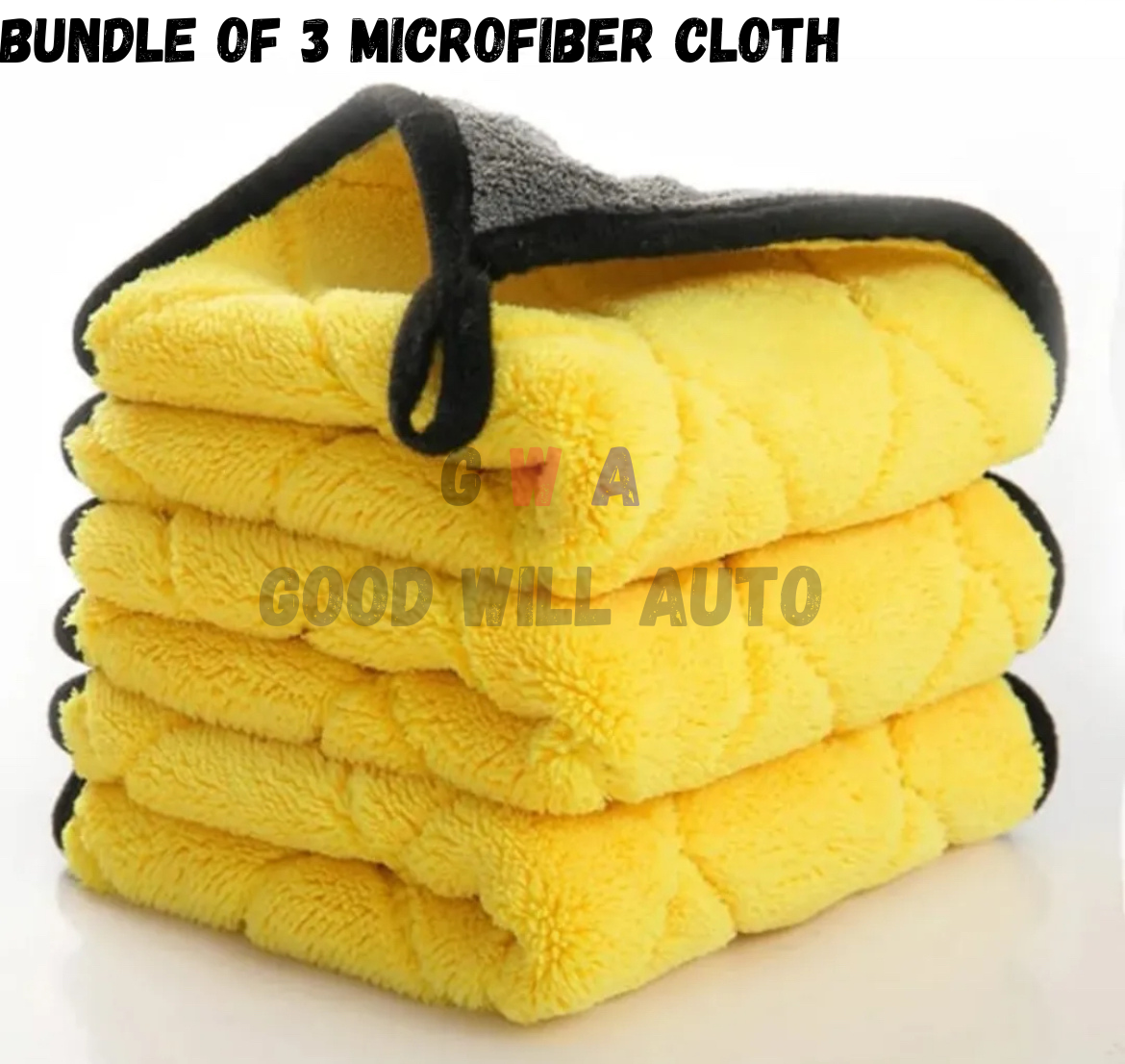 Bundle of 3 Microfiber Cloth